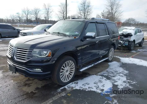 2017 Lincoln Navigator Reserve z USA, uszkodzony, nr VIN 5LMJJ2LT5HEL05200